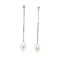 Orecchini Nihama Donna in Oro bianco Diamante 0.02 Ct NO0990O4FA9999 - NO0990O4FA9999